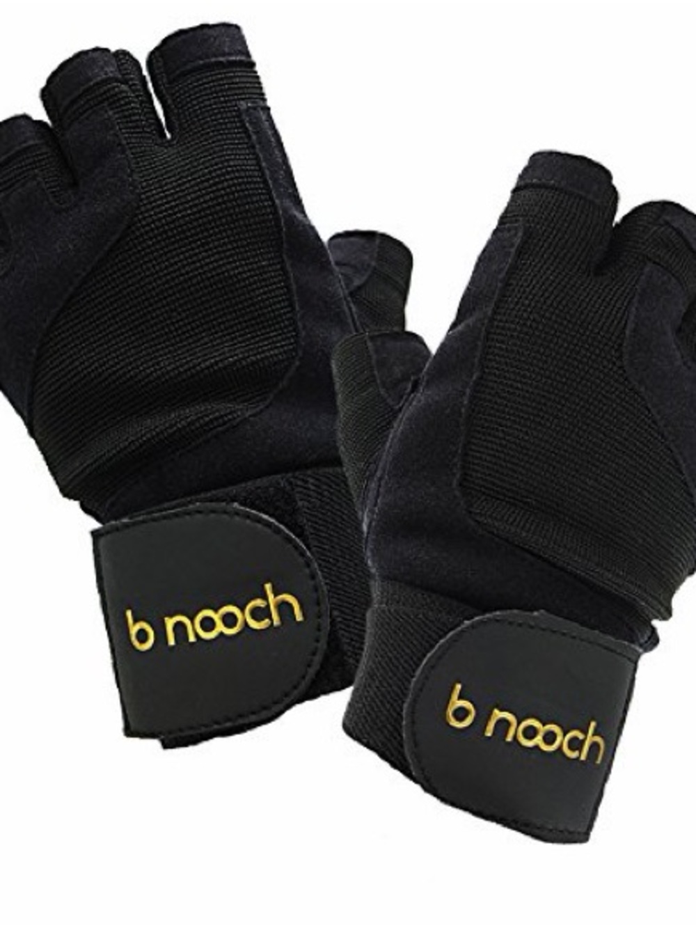 Women's Black Fingerless Training Gloves XS NEW